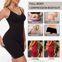 New Bodysuit Shapewear Women Tank Top Tummy Control Full Body Shaper Anti Chafing Shorts Slimming Waist Trainer Butt Lifter